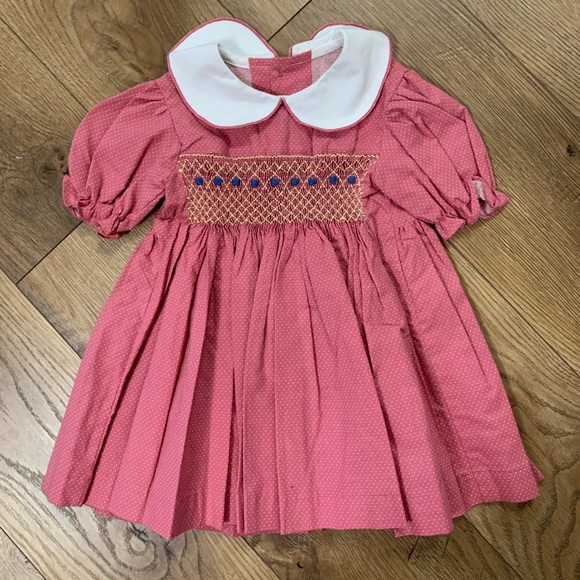 Girls smocked dress - Picture 1 of 2